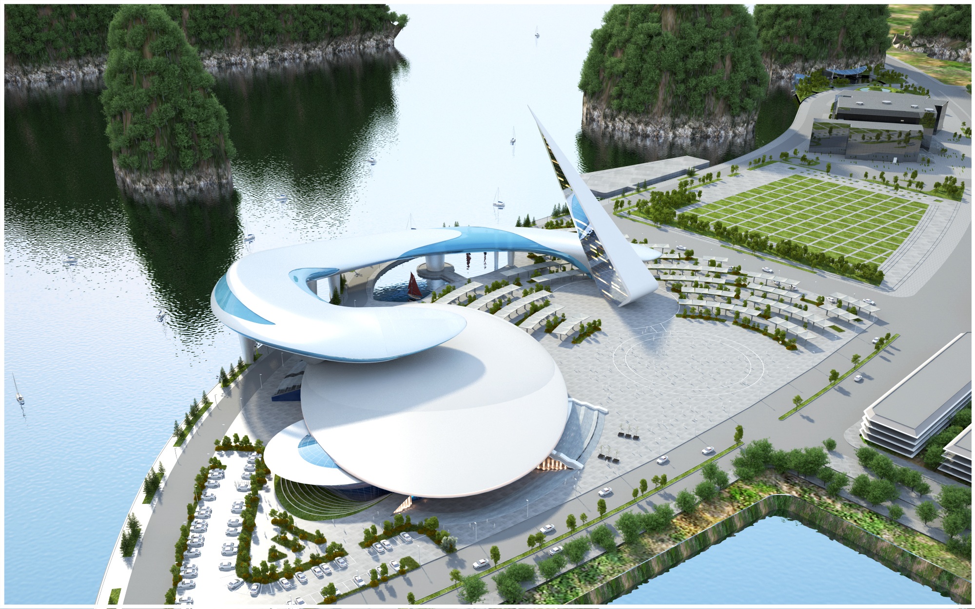 Tập đoàn Công nghiệp Quang Trung gấp rút hoàn thiện hạng mục A dự án Cung quy hoạch, hội chợ và triển lãm tỉnh Quảng Ninh